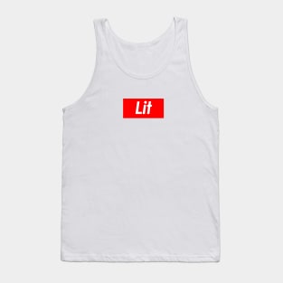 Lit (Red) Tank Top